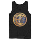 Men's Marvel Eternals Group Gold Badge Tank Top