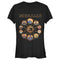 Junior's Marvel Eternals Circular Gold T-Shirt