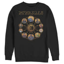 Men's Marvel Eternals Circular Gold Sweatshirt