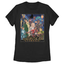 Women's Marvel Eternals Watercolor Poster T-Shirt