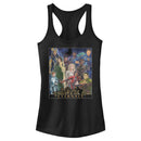 Junior's Marvel Eternals Watercolor Poster Racerback Tank Top