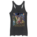 Women's Marvel Eternals Watercolor Poster Racerback Tank Top