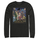 Men's Marvel Eternals Watercolor Poster Long Sleeve Shirt