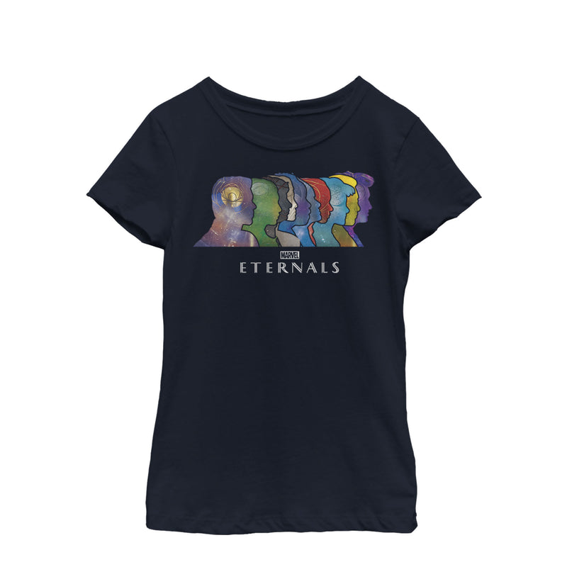 Girl's Marvel Eternals Silhouettes T-Shirt