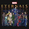 Men's Marvel Eternals Group Repeating Long Sleeve Shirt