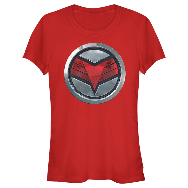 Junior's Marvel The Falcon and the Winter Soldier Falcon Logo T-Shirt