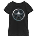 Girl's Marvel The Falcon and the Winter Soldier Bucky Logo T-Shirt