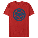 Men's Marvel The Falcon and the Winter Soldier Blue Shield T-Shirt