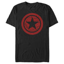 Men's Marvel The Falcon and the Winter Soldier Red Shield T-Shirt