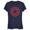 Junior's Marvel The Falcon and the Winter Soldier Red Shield T-Shirt