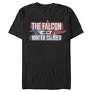 Men's Marvel The Falcon and the Winter Soldier Spray Paint T-Shirt