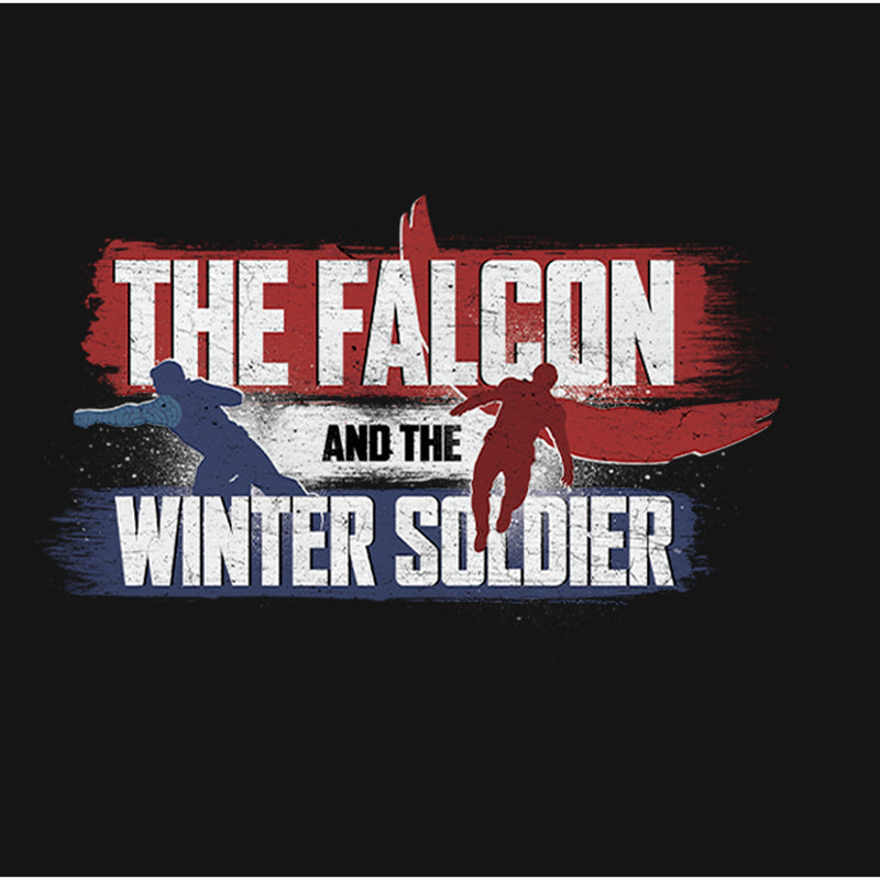 Girl's Marvel The Falcon and the Winter Soldier Spray Paint T-Shirt