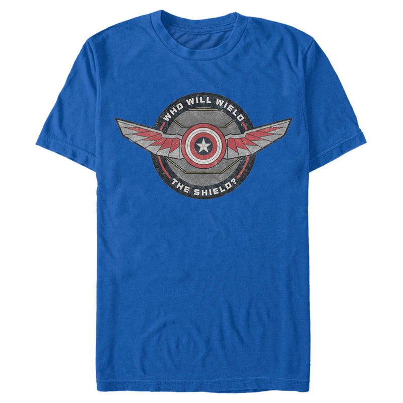 Men's Marvel The Falcon and the Winter Soldier Wield Logo T-Shirt