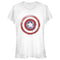 Junior's Marvel The Falcon and the Winter Soldier Paint Shield T-Shirt