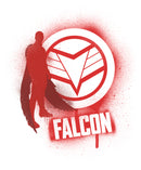 Men's Marvel The Falcon and the Winter Soldier Falcon Spray Paint T-Shirt