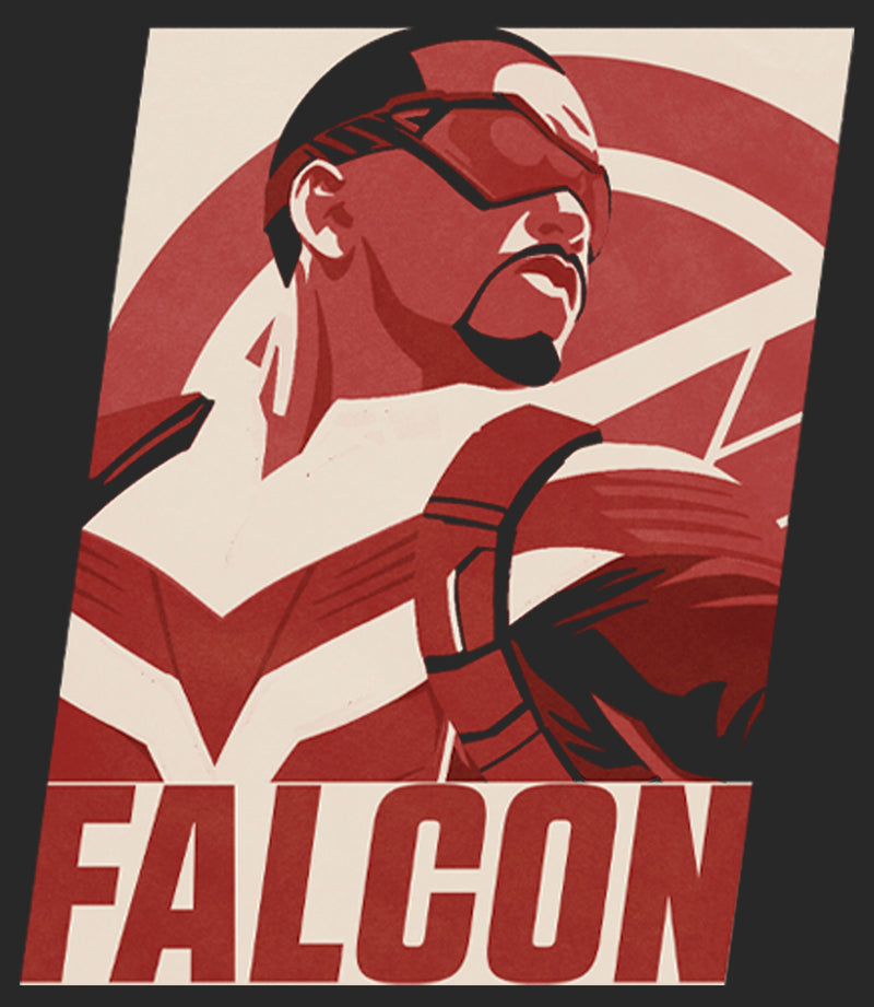 Women's Marvel The Falcon and the Winter Soldier Falcon Poster T-Shirt