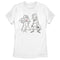 Women's Marvel WandaVision Outline Sketch T-Shirt