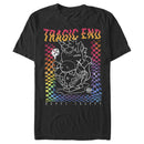 Men's R.I.P. Rainbows in Pieces Retro Happy Trappy Tragic T-Shirt