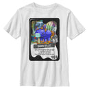 Boy's R.I.P. Rainbows in Pieces Dann Ville Unicorn Card T-Shirt