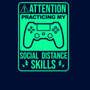Boy's Lost Gods Practicing Social Distance Gaming T-Shirt