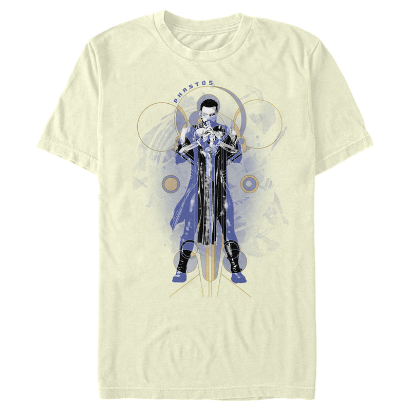 Men's Marvel Eternals Phastos Circles T-Shirt