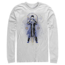 Men's Marvel Eternals Phastos Circles Long Sleeve Shirt