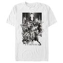 Men's Marvel Eternals Greyscale Poster T-Shirt