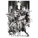 Men's Marvel Eternals Greyscale Poster Tank Top