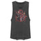 Junior's Marvel Eternals Druig and Makkari Duo Festival Muscle Tee