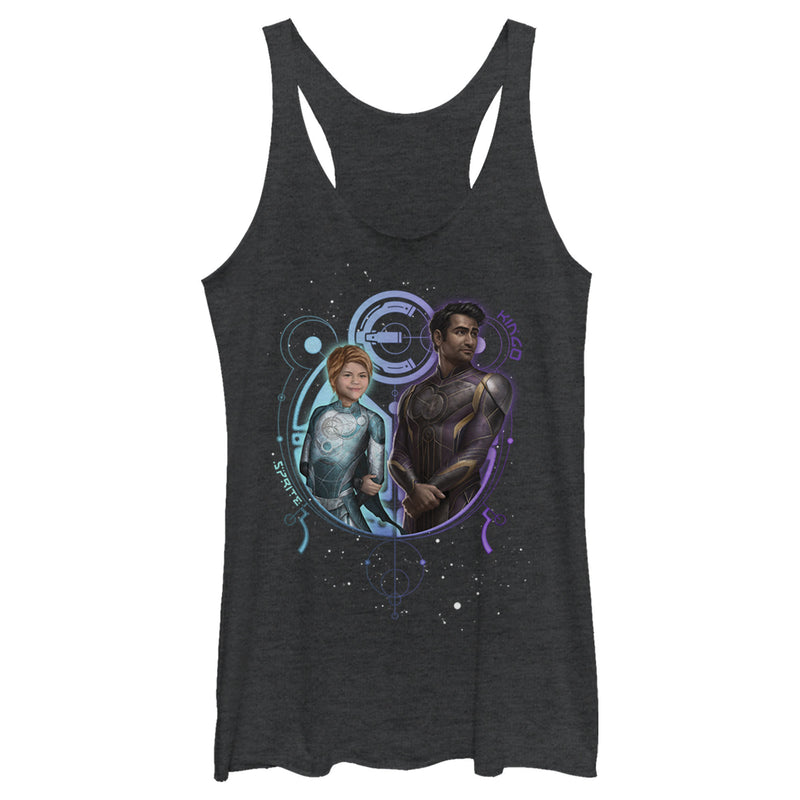 Women's Marvel Eternals Sprite and Kingo Duo Racerback Tank Top