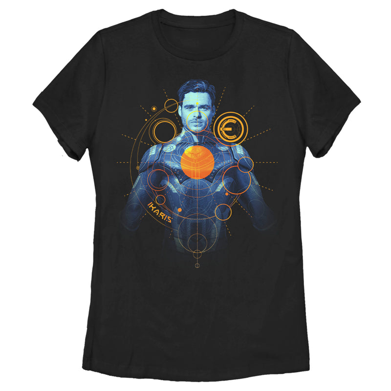 Women's Marvel Eternals Ikaris Circles T-Shirt