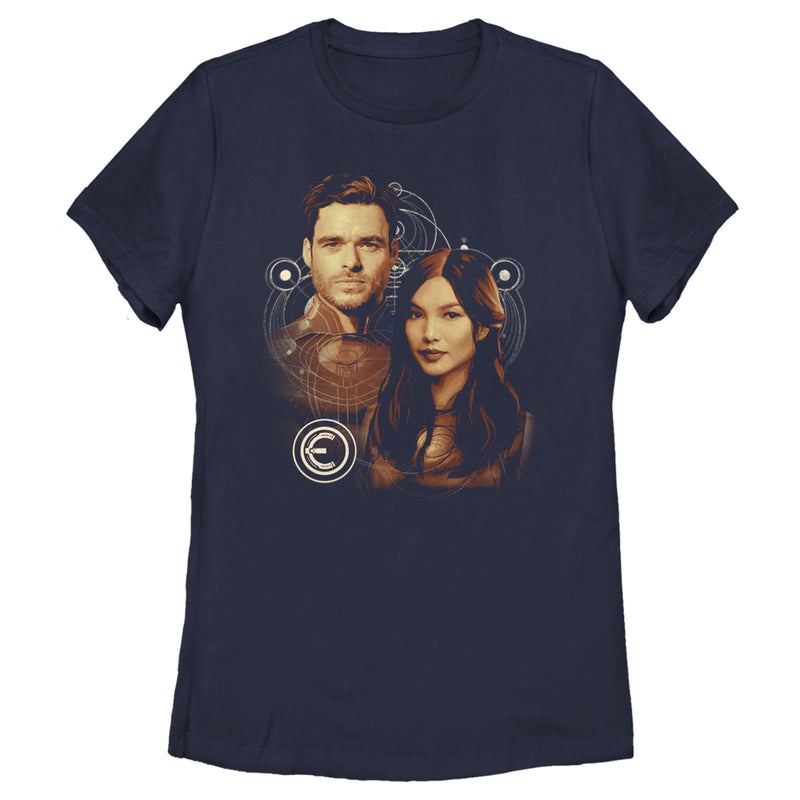 Women's Marvel Eternals Sersi and Ikaris T-Shirt