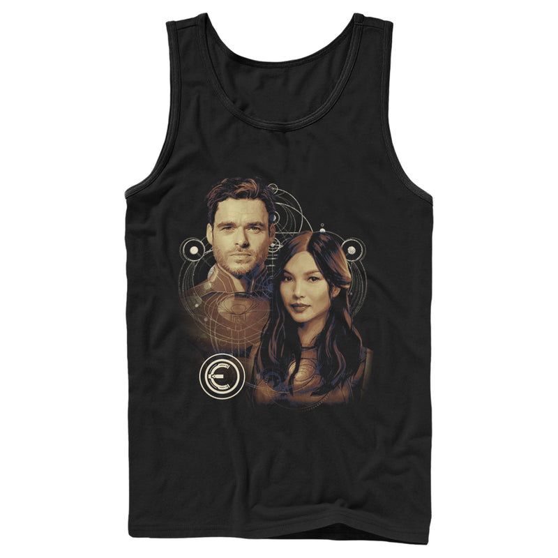 Men's Marvel Eternals Sersi and Ikaris Tank Top