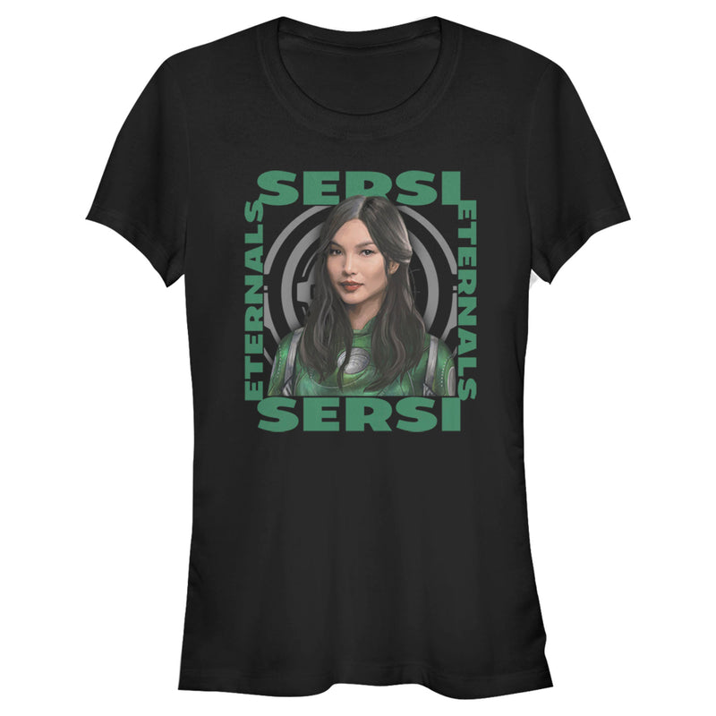 Junior's Marvel Eternals Sersi Hero Box T-Shirt