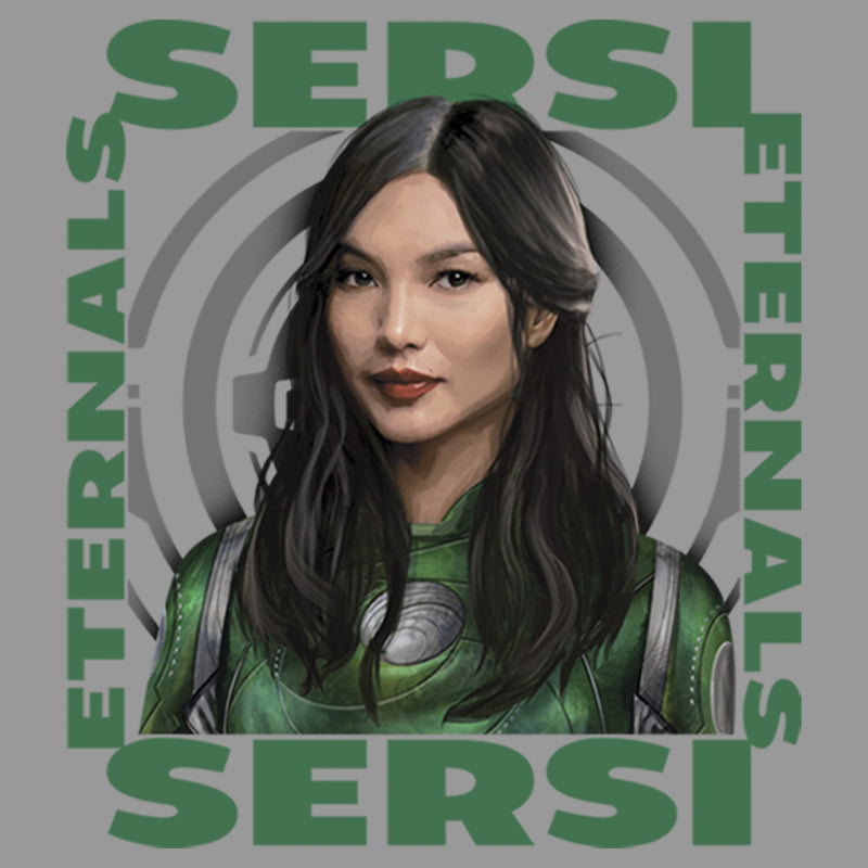 Girl's Marvel Eternals Sersi Hero Box T-Shirt