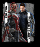 Men's Marvel The Falcon and the Winter Soldier New Team T-Shirt