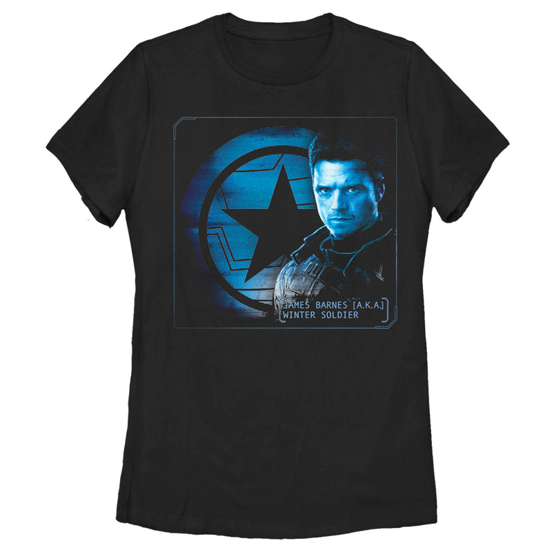 Women's Marvel The Falcon and the Winter Soldier James Barnes T-Shirt