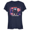 Junior's Marvel The Falcon and the Winter Soldier Group T-Shirt