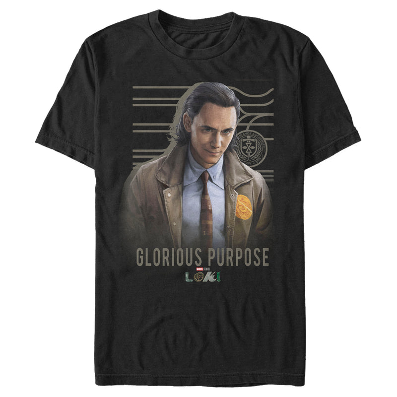 Men's Marvel Loki Glorious Purpose T-Shirt