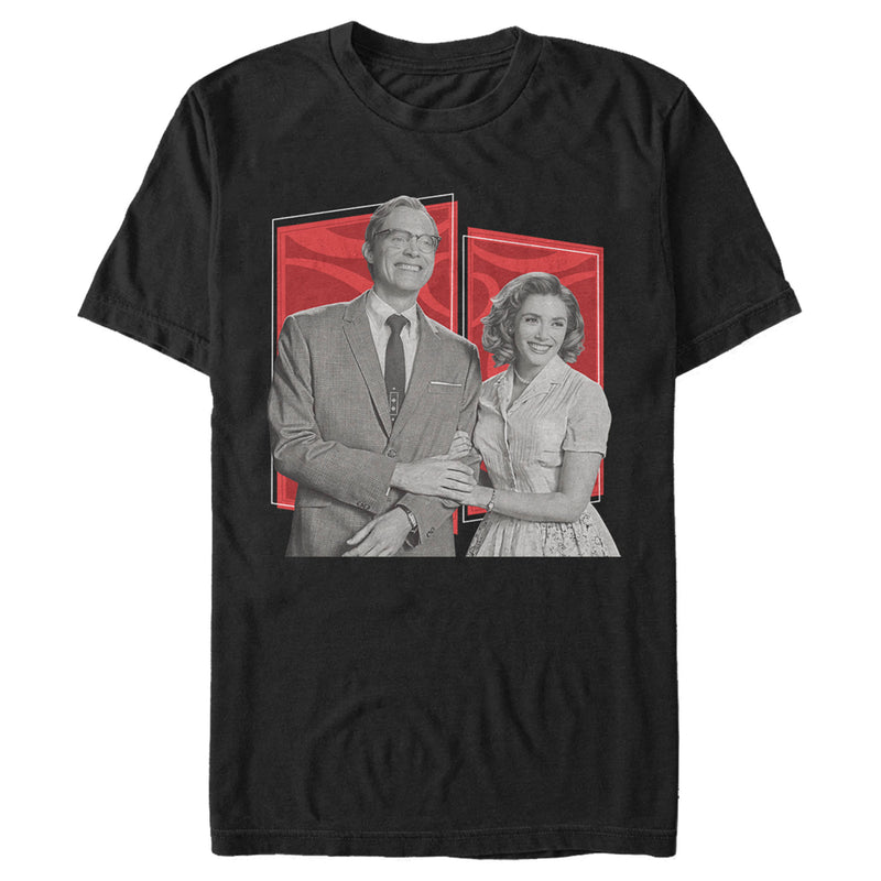 Men's Marvel WandaVision Sitcom Couple T-Shirt