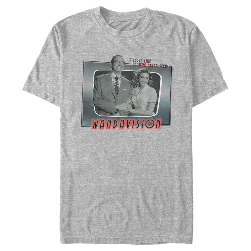 Men's Marvel WandaVision Love on TV T-Shirt