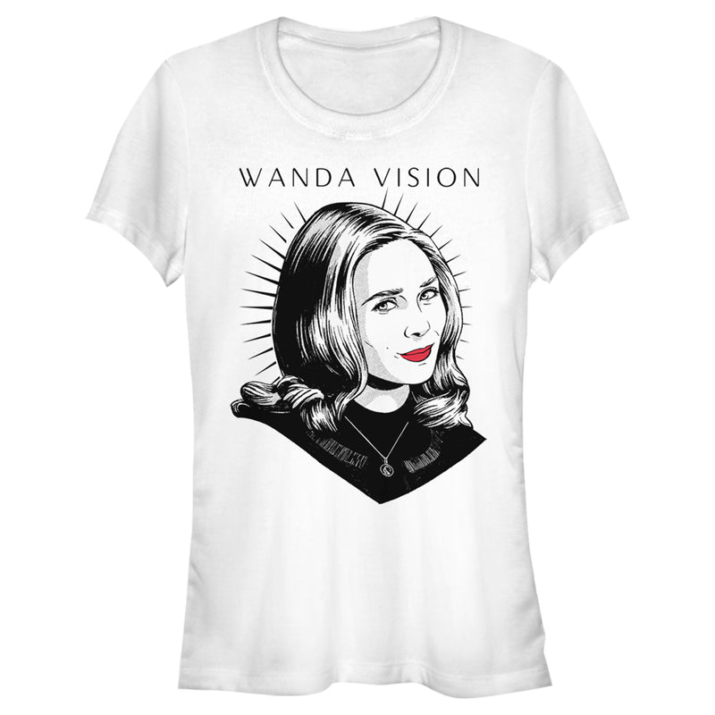 Junior's Marvel WandaVision Wanda Pop T-Shirt