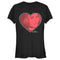 Junior's Marvel WandaVision Valentine's Day Wanda Love T-Shirt