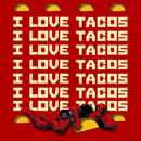 Men's Marvel Deadpool I Love Tacos T-Shirt
