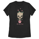 Women's Marvel Groot Let Love Grow T-Shirt