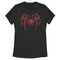 Women's Marvel Spider-Man: Miles Morales Mask Pattern T-Shirt