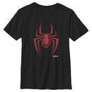 Boy's Marvel Spider-Man: Miles Morales Spider Logo T-Shirt