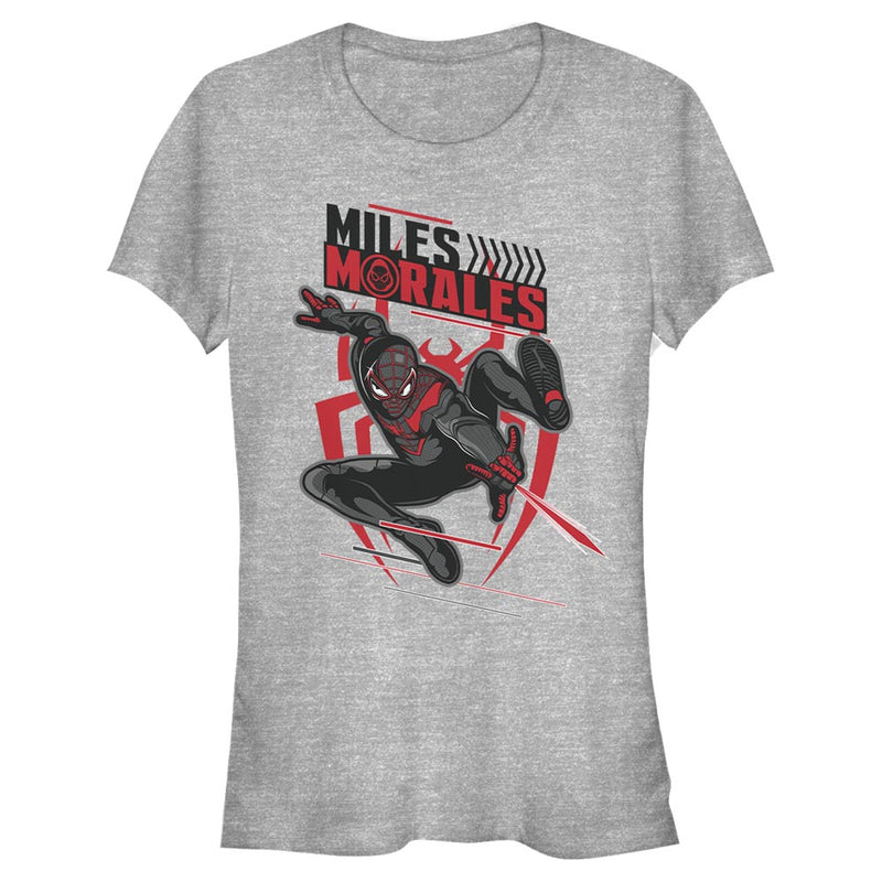 Junior's Marvel Spider-Man: Miles Morales Game Swing T-Shirt