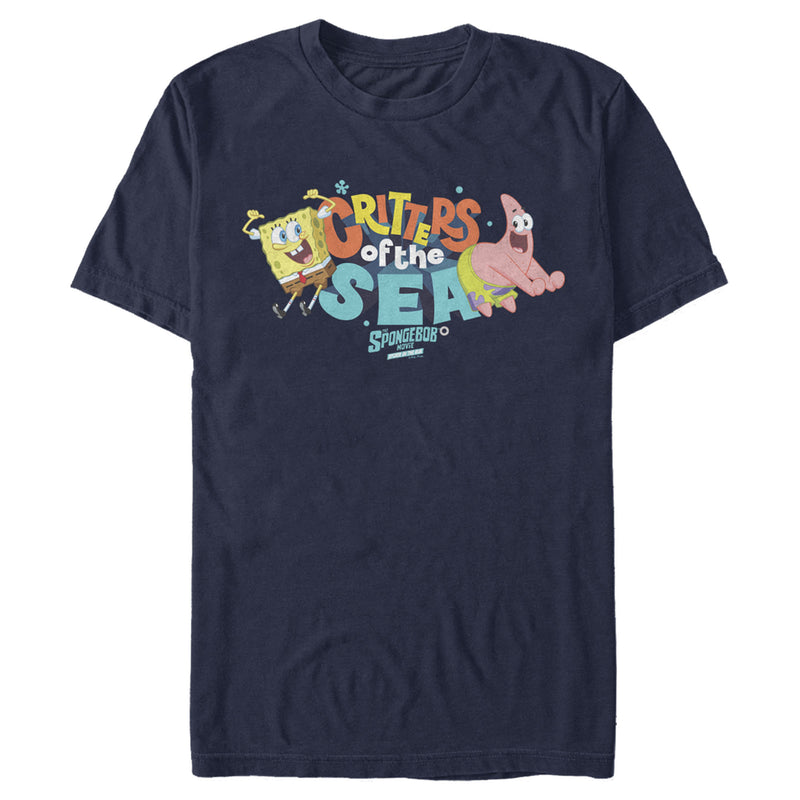 Men's SpongeBob SquarePants Sponge on the Run Critters of the Sea Dance T-Shirt