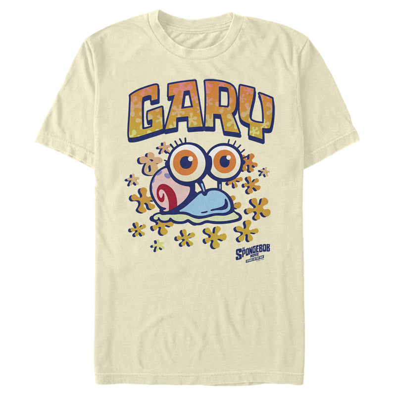 Men's SpongeBob SquarePants Sponge on the Run Baby Snail Gary T-Shirt